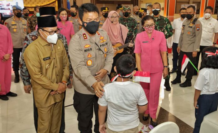 Polri Berikan Dukungan Psikososial untuk Anak Korban Covid-19 dan Penyandang Disabilitas Polri Berikan Dukungan Psikososial untuk Anak Korban Covid-19 dan Penyandang Disabilitas