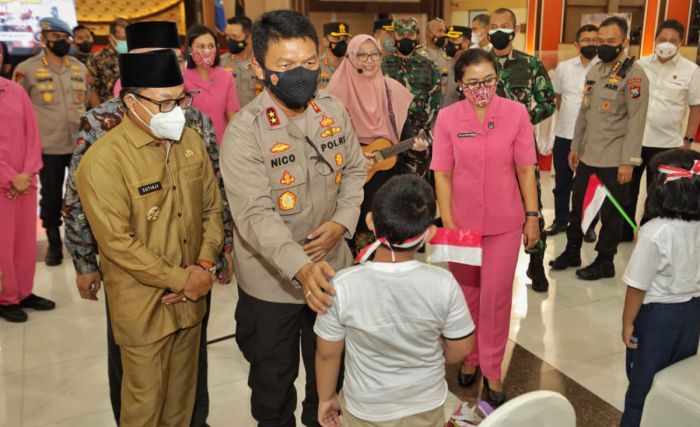 Polri Berikan Dukungan Psikososial untuk Anak Korban Covid-19 dan Penyandang Disabilitas