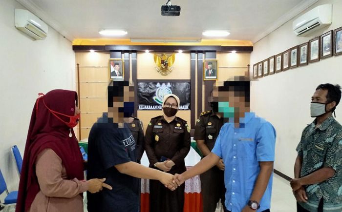 Berkat Restoratif Justice, Pelaku Penganiayaan di Desa Gandusari Trenggalek Dinyatakan Bebas