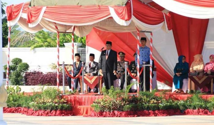 Bupati Blitar Pimpin Upacara Peringatan Hari Lahir Pancasila ke-74 Bupati Blitar Pimpin Upacara Peringatan Hari Lahir Pancasila ke-74