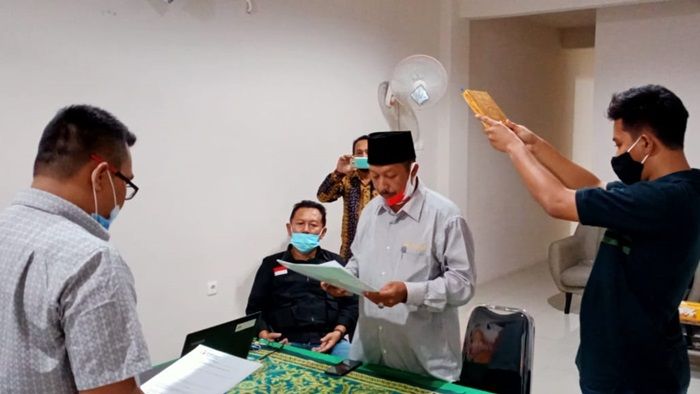 Videonya Diduga Kampanye di Musala Beredar, Jubir Paslon Gus Yani-Bu Min Dipanggil Bawaslu Gresik Videonya Diduga Kampanye di Musala Beredar, Jubir Paslon Gus Yani-Bu Min Dipanggil Bawaslu Gresik