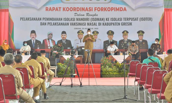 Ada Voucher Belanja Rp 200 Ribu Bagi Warga Isoman di Gresik yang Bersedia Pindah ke Isoter Ada Voucher Belanja Rp 200 Ribu Bagi Warga Isoman di Gresik yang Bersedia Pindah ke Isoter