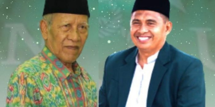 Kolase foto KH Mahfud Ma