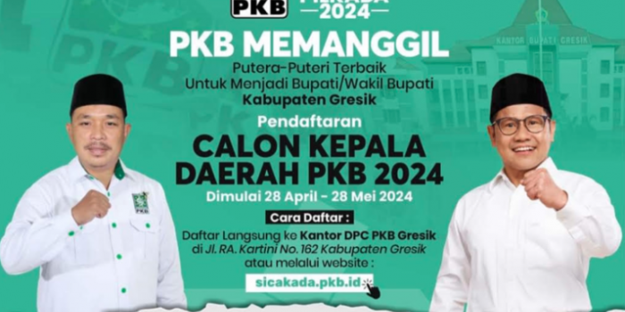 pkb-resmi-buka-penjaringan-cabup-cawabup-gresik-2024-catat-tanggalnya