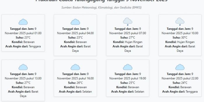 prakiraan-cuaca-tulungagung-hari-ini-minggu-9-november-2025-suhu-23-30°c-kecepatan-angin-4-7-ms