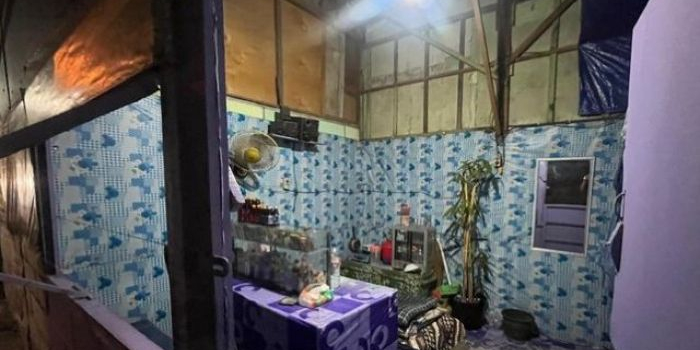 TKP warkop yang menjadi sasaran polisi gadungan