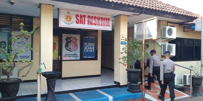 Kantor Satreskrim Polres Ngawi.
