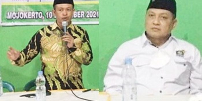 Masduki, Anggota Komisi D DPRD Provinsi Jatim (kiri), dan Wahju Nur Hidajat.