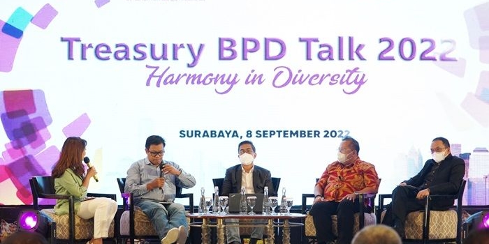 Kegiatan saat seminar Treasury BPD Talk 2022.