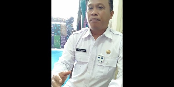 Moh. Zamroni, Kepala Disperindag Kabupaten Lamongan.