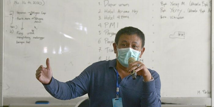 Wakil Sekretaris IV Satgas Percepatan Penanganan Covid-19 Kota Surabaya Irvan Widyanto. (foto: ist)