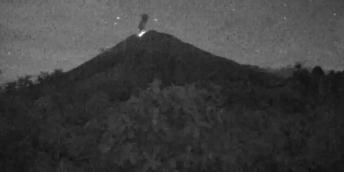 Aktivitas Gunung Semeru. Foto: PVMBG