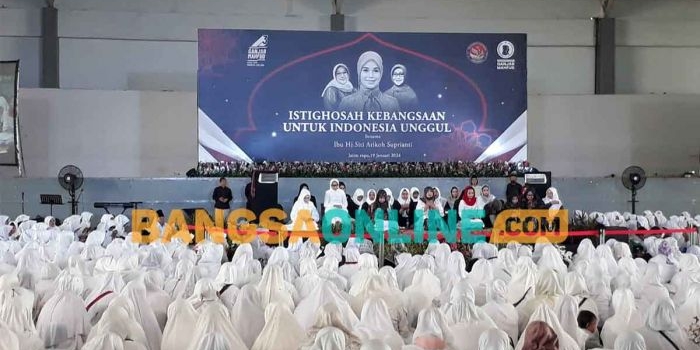 Istighosah Kebangsaan yang berlangsung di Jatim Expo, Surabaya. Foto: BANGSAONLINE
