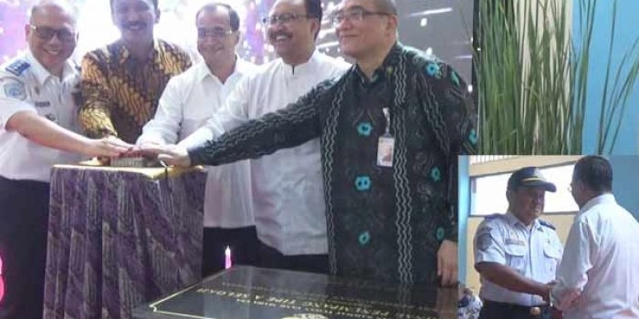 Peresmian bersama Terminal Seloaji oleh Menteri Perhubungan Budi Karya Sumadi. 