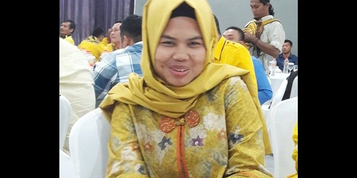 Anggota Fraksi Partai Golkar DPRD Gresik, Miftahol Jannah.