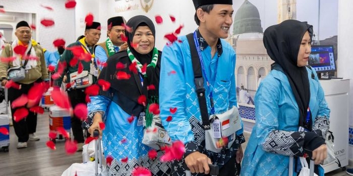Jemaah haji yang diberangkatkan di hari keempat. Foto: MCH 2026
