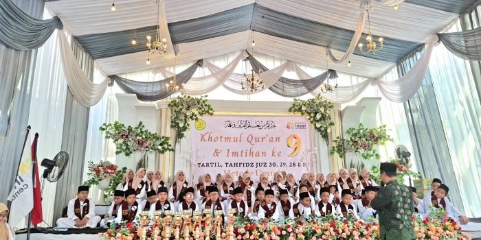 SD IC Gelar Ujian terbuka Khotmul Quran dan Imtihan