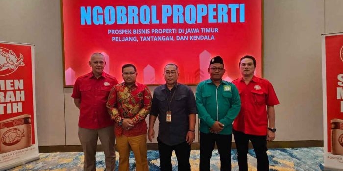 Para narasumber dalam giat yang digelar Deprindo bersama Semen Merah Putih.
