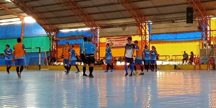 Tim Wankum FC saat melawan Semeru FC.