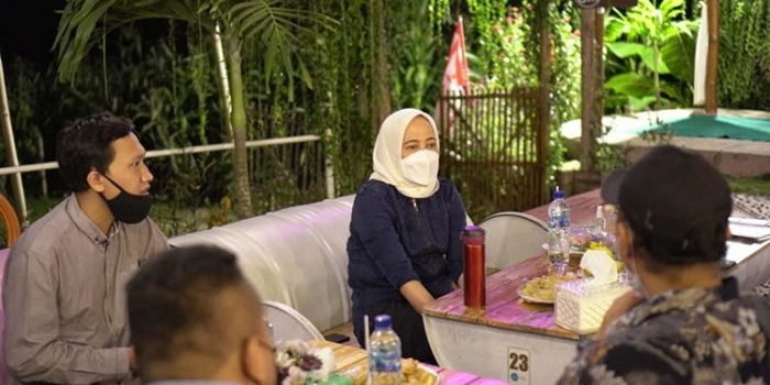 Hipmi Bojonegoro saat bertemu Bupati Bojonegoro Anna Mu