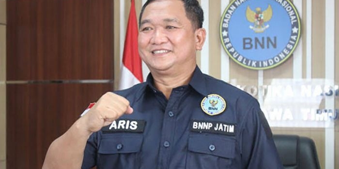 Brigjen Mohamad Aris Purnomo, Kepala BNNP Jawa Timur.
