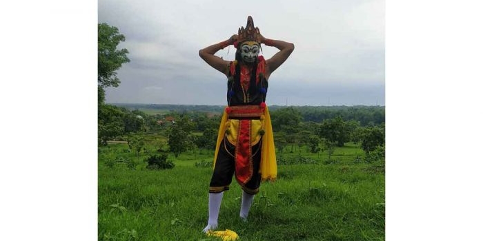 Tarian Topeng Gethak dari Pamekasan yang ditetapkan sebagai warisan budaya tak benda (WBTb) oleh Kemendikbudristek.