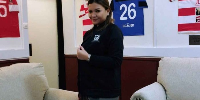 Direktur baru PT Polana Bola Madura Bersatu, Annisa Zhafarina Qosasi.