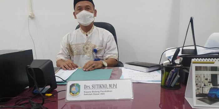 Kepala Bidang Pendidikan Sekolah Dasar Dinas Pendidikan Banyuwangi, Drs. Sutikno, M.Pd. 
