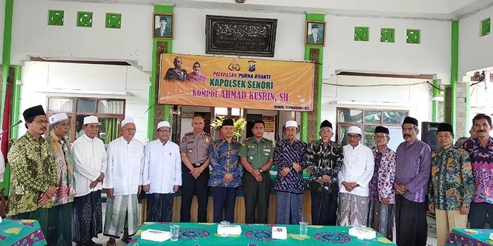 Pelepasan Purna Bakti Kompol Akhmad Kusrin.