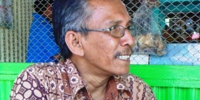 Imam Mulyadi, korban pemotongan gaji. foto:nganjuk-1/BANGSAONLINE