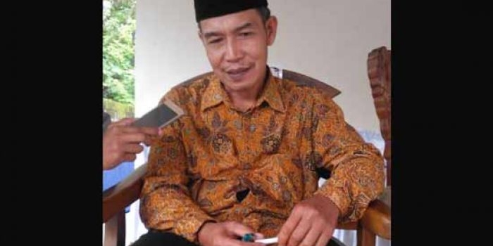 Kepala Desa Nglumpang, Sucipto.