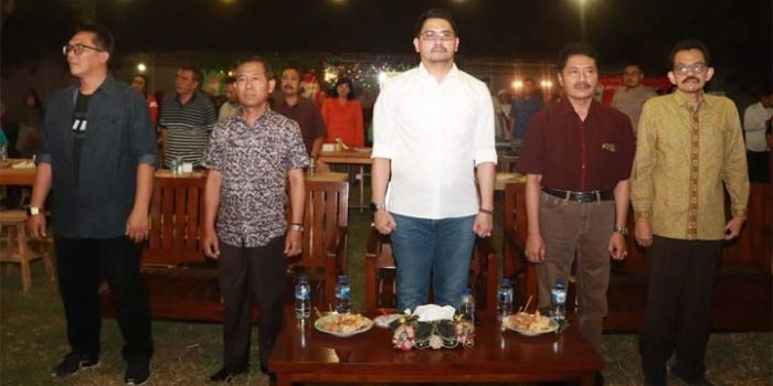 Wakil Wali Kota Pasuruan Raharto Teno Prasetyo, S.T. saat pembukaan festival ekonomi kreatif.