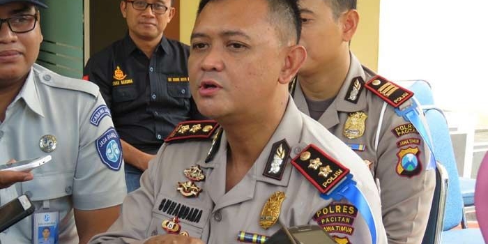 AKBP Suhandana Cakrawijaya, Kapolres Pacitan.
