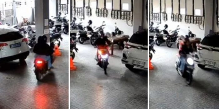 wanita-bertubuh-sintal-dan-pria-terekam-cctv-curi-motor-di-kos-dukuh-kupang-barat-surabaya