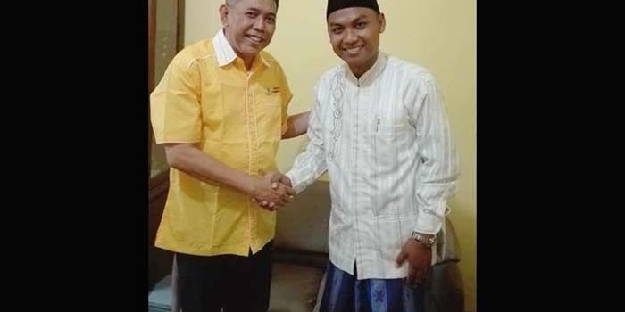 Ketua Komisi I DPRD Kabupaten Pasuruan Udik Djanuantoro (kiri).