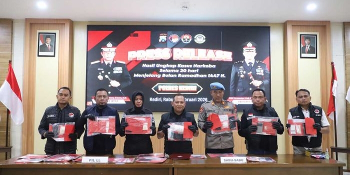 polres-kediri-ungkap-22-kasus-narkoba-ringkus-26-tersangka-jelang-ramadhan