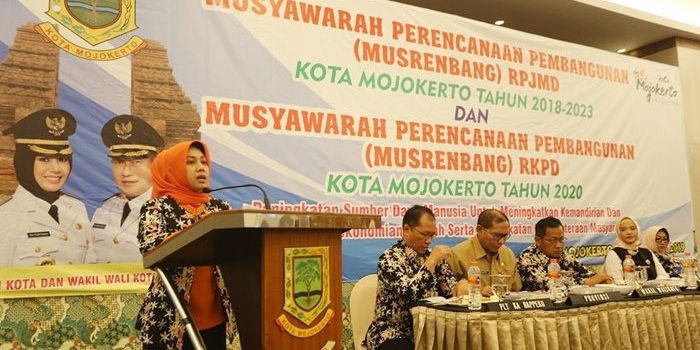 Wali Kota Mojokerto Buka Musrenbang RPJMD Kota Mojokerto Tahun 2018-2023.