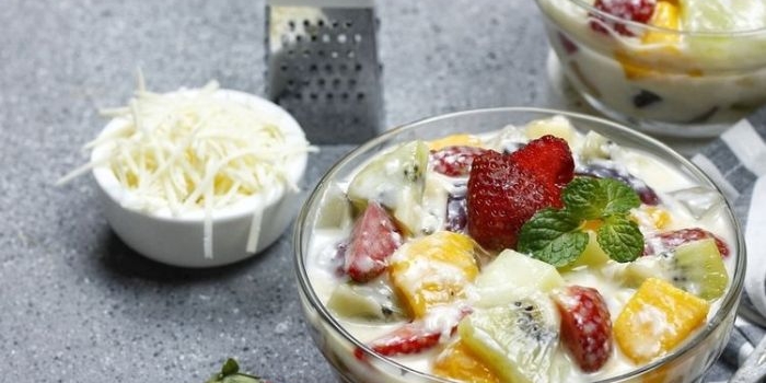 Resep Salad Buah Saus Mayo dan Yogurt, Dessert Segar di Akhir Pekan. Foto: Ist