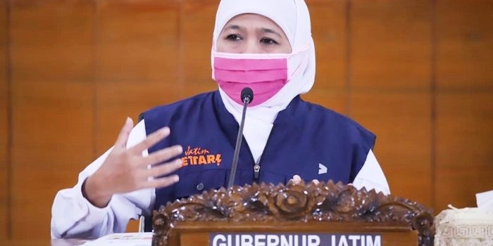 Gubernur Jatim Khofifah Indar Parawansa.