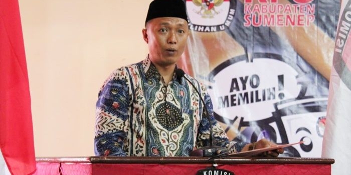 Ketua KPU Sumenep, A. Warits.