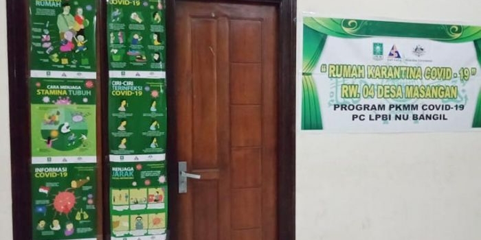 Fasilitas Karantina di Bangil Pasuruan, Jawa Timur. foto: ist.