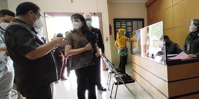 Tim Analisis Kebijakan Kemenpan-RB saat mengunjungi Pengadilan Negeri Jombang.