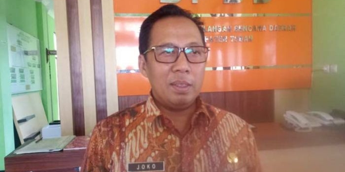 Kepala BPBD Tuban, Joko Ludiono.