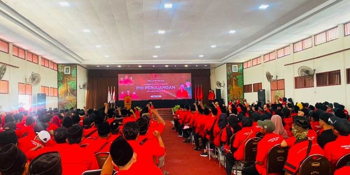 Pelantikan PAC PDIP se-Kabupaten Tuban periode 2026-2031.