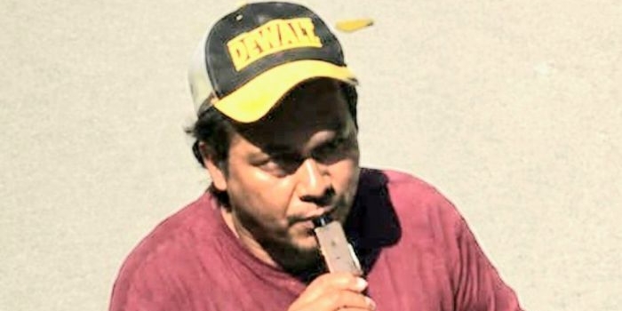 Tangkapan layar CCTV terduga pelaku curanmor di lingkungan Ponpes kecamatan Camplong