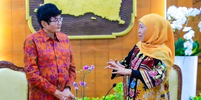 sambut-dubes-ri-untuk-australia-gubernur-bahas-industri-kulit-di-jawa-timur