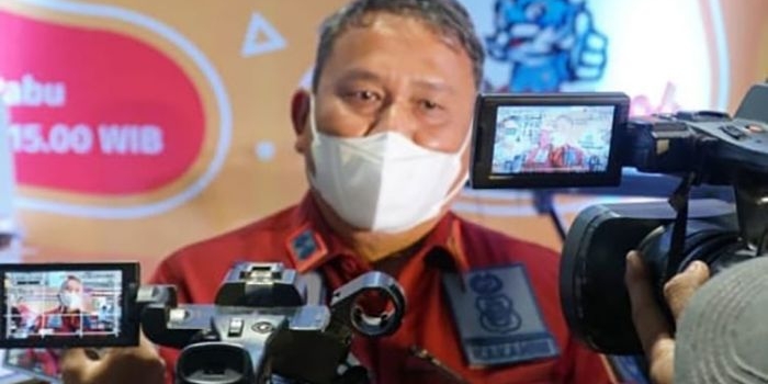 Kepala Kantor Imigrasi Kediri, Erdiansyah, saat memberi keterangan kepada awak media. Foto: Ist