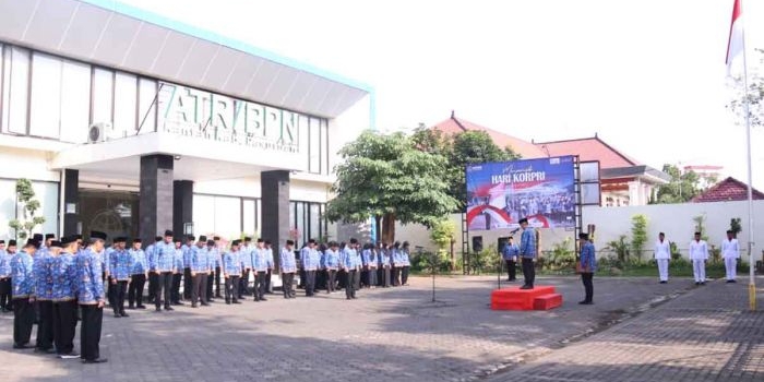 kantah-kabupaten-pasuruan-gelar-upacara-saat-peringati-hut-ke-54-korpri