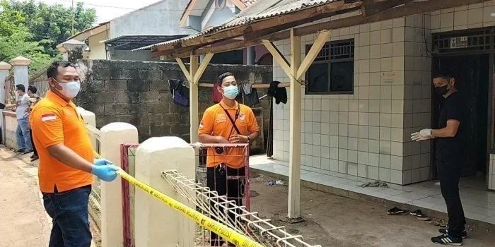 Istri dan Anak Tewas Keracunan di Bekasi, Polisi Buru Suami Korban. Foto: Ist