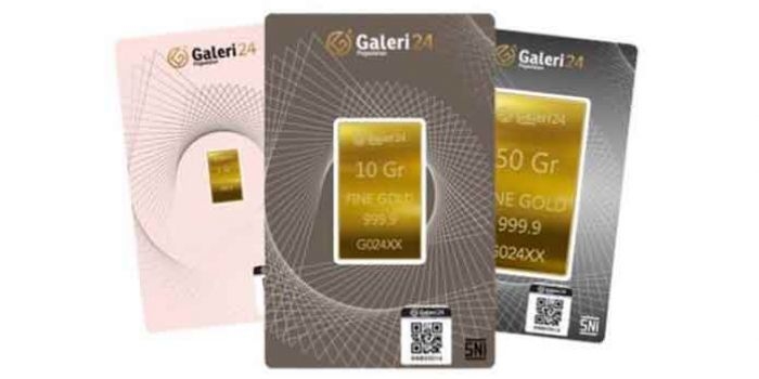 Cek harga terbaru emas Galeri24 hari ini. Foto: Galeri24.